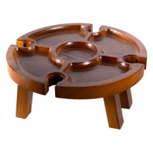 Handcrafted Wooden Serving Platter with Sections ( ECO40 )