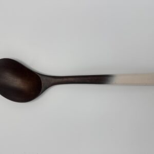 Two-Tone Wooden Serving Spoon ( ECO64 - 31 x 7 cm )