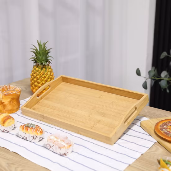 Wooden-Service-Tray-Bamboo-Wooden-Tray-Wooden-Decorative-Tray-Coffee-Table-Tray-Wooden-Food-Tray-a-Tray-with-a-Handle-Custom-Logo (1)