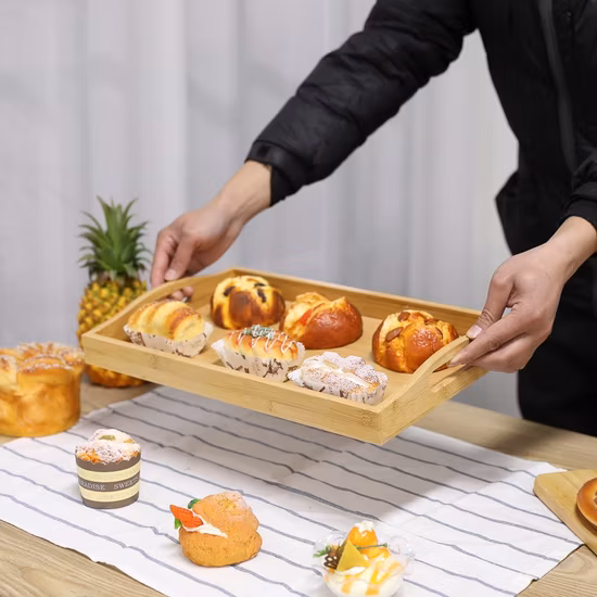 Wooden-Service-Tray-Bamboo-Wooden-Tray-Wooden-Decorative-Tray-Coffee-Table-Tray-Wooden-Food-Tray-a-Tray-with-a-Handle-Custom-Logo (3)